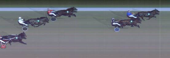 Målfoto for løp 4 på bane MO den 03.02.2023