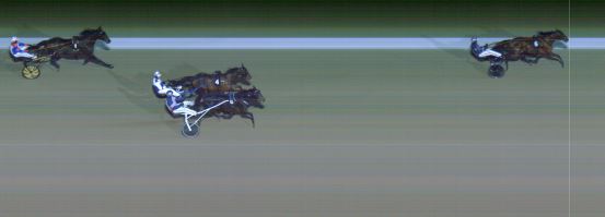 Målfoto for løp 6 på bane MO den 03.02.2023