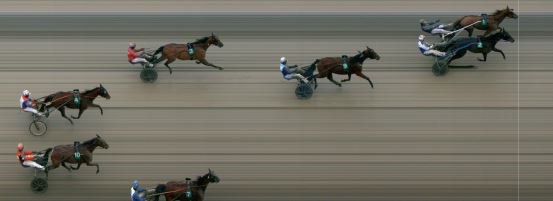 Målfoto for løp 4 på bane MO den 08.02.2023