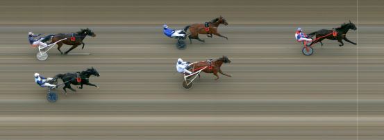 Målfoto for løp 3 på bane MO den 22.02.2023