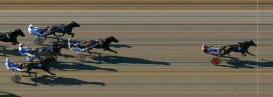 Målfoto for løp 2 på bane MO den 01.03.2023