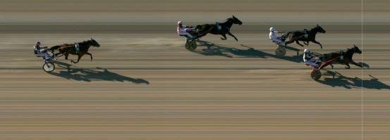 Målfoto for løp 4 på bane MO den 08.03.2023