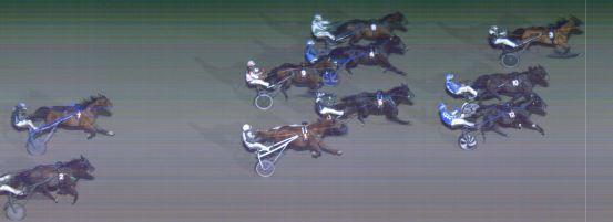 Målfoto for løp 11 på bane MO den 18.03.2023