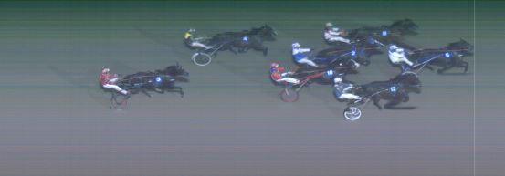 Målfoto for løp 2 på bane MO den 18.03.2023