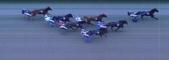 Målfoto for løp 5 på bane MO den 10.04.2023