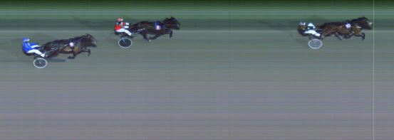 Målfoto for løp 8 på bane MO den 10.04.2023