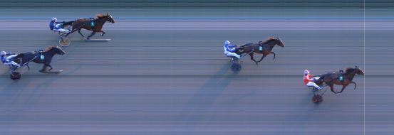 Målfoto for løp 4 på bane MO den 17.04.2023