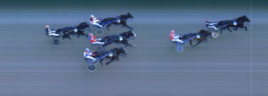 Målfoto for løp 5 på bane MO den 17.04.2023