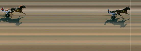 Målfoto for løp 1 på bane MO den 21.05.2023