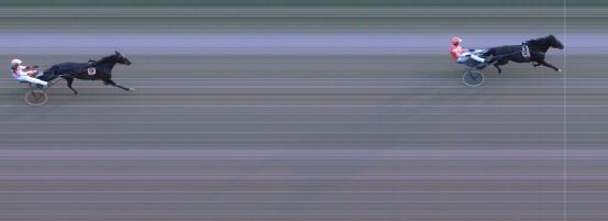 Målfoto for løp 7 på bane MO den 19.07.2023