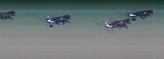 Målfoto for løp 6 på bane MO den 28.08.2023