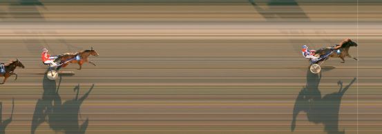 Målfoto for løp 2 på bane MO den 06.09.2023