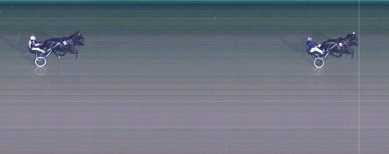 Målfoto for løp 8 på bane MO den 18.09.2023