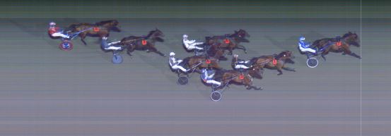 Målfoto for løp 3 på bane MO den 06.10.2023