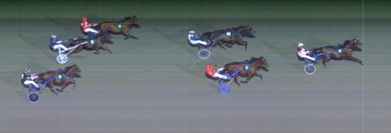 Målfoto for løp 4 på bane MO den 06.10.2023