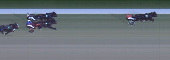 Målfoto for løp 4 på bane MO den 01.11.2023