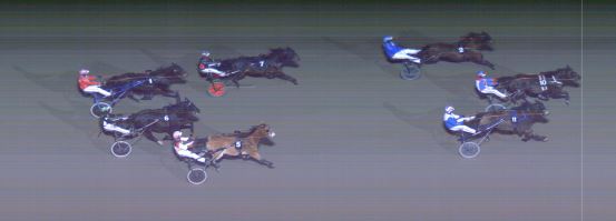 Målfoto for løp 6 på bane MO den 12.11.2023