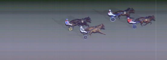 Målfoto for løp 7 på bane MO den 12.11.2023