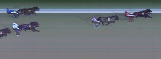 Målfoto for løp 7 på bane MO den 13.12.2023