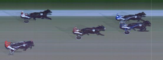 Målfoto for løp 5 på bane MO den 20.12.2023