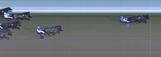 Målfoto for løp 6 på bane MO den 27.12.2023