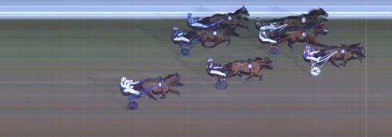 Målfoto for løp 8 på bane MO den 27.12.2023