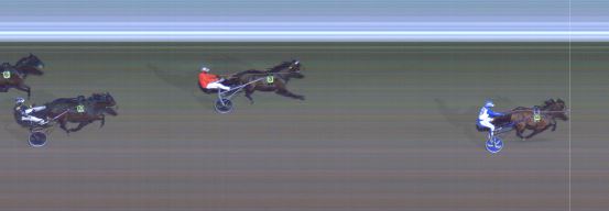 Målfoto for løp 9 på bane MO den 27.12.2023