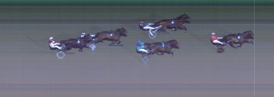 Målfoto for løp 2 på bane MO den 18.03.2024