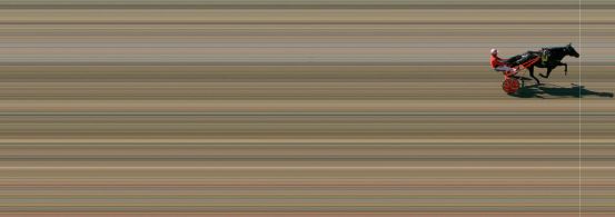 Målfoto for løp 1 på bane MO den 13.04.2024