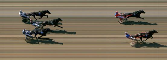 Målfoto for løp 2 på bane MO den 13.04.2024