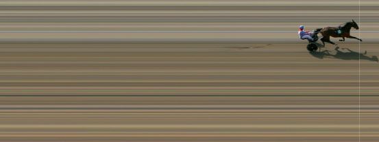 Målfoto for løp 4 på bane MO den 13.04.2024