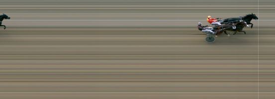 Målfoto for løp 5 på bane MO den 13.04.2024