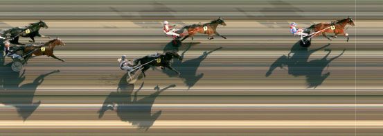 Målfoto for løp 1 på bane MO den 02.05.2024