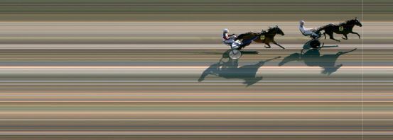 Målfoto for løp 1 på bane MO den 10.06.2024