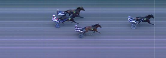 Målfoto for løp 9 på bane MO den 16.07.2024