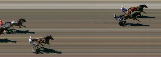 Målfoto for løp 5 på bane MO den 12.08.2024