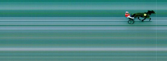 Målfoto for løp 1 på bane MO den 02.09.2024