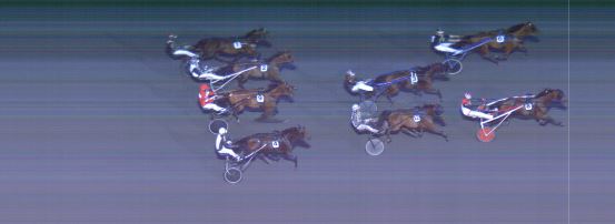 Målfoto for løp 5 på bane MO den 02.09.2024