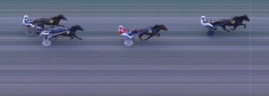 Målfoto for løp 1 på bane MO den 30.09.2024