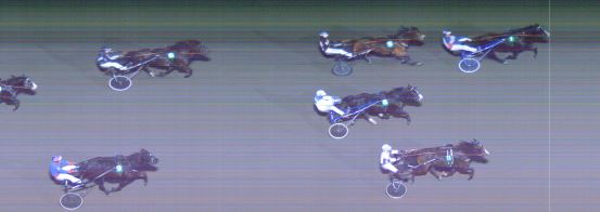 Målfoto for løp 4 på bane MO den 13.10.2024