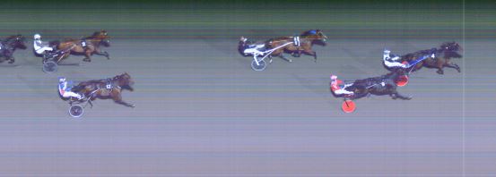 Målfoto for løp 6 på bane MO den 13.10.2024