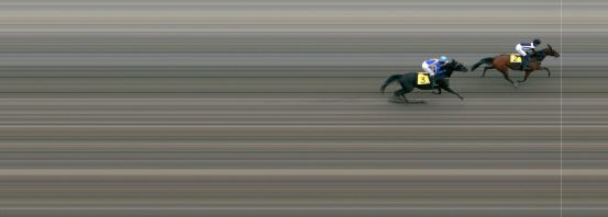 Målfoto for løp 1 på bane MO den 19.10.2024