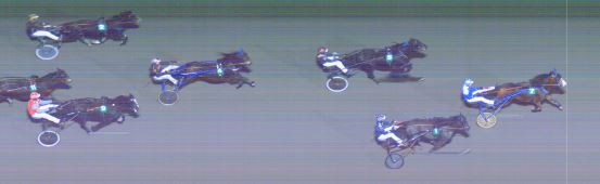 Målfoto for løp 4 på bane MO den 11.11.2024