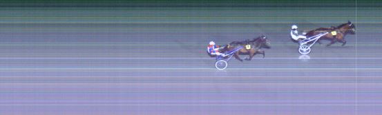 Målfoto for løp 1 på bane MO den 02.12.2024