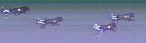 Målfoto for løp 1 på bane MO den 27.12.2024