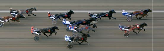 Målfoto for løp 3 på bane MO den 20.02.2025