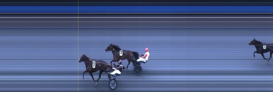 Målfoto for løp 1 på bane OA den 03.04.2022