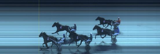 Målfoto for løp 3 på bane OA den 09.04.2022