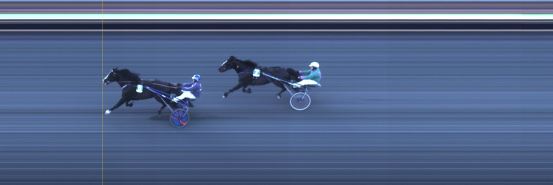 Målfoto for løp 4 på bane OA den 17.04.2022