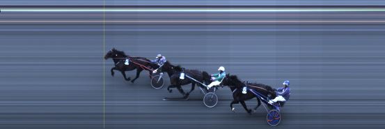 Målfoto for løp 2 på bane OA den 09.05.2022